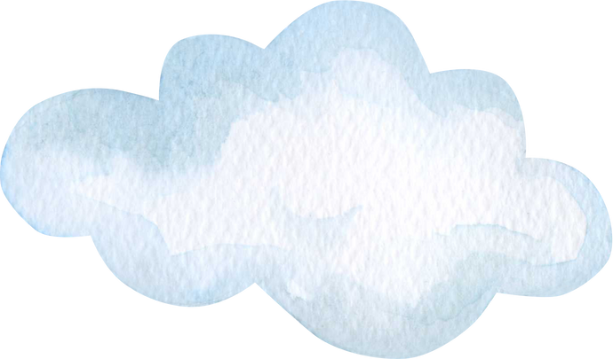 Watercolor Cloud Icon